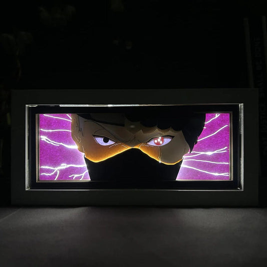 Lámpara Led Kakashi Hatake Anime Naruto A Pilas Y Usb