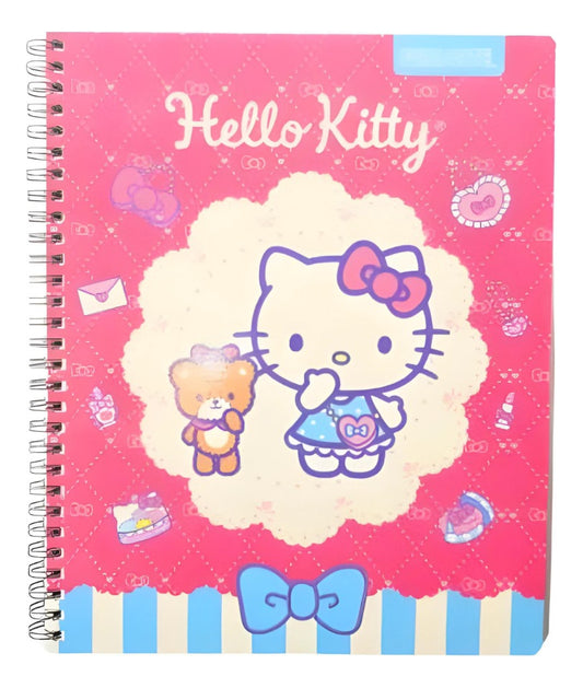 Pack 5 Cuadernos Hello Kitty Universitario Proarte 100h 7mm