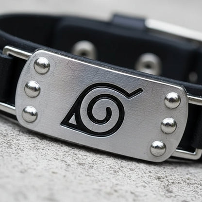 Pulsera Naruto Aldea De La Hoja Cosplay Anime Otaku