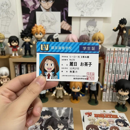 Tarjeta Estudiante UA - My Hero Academia Cosplay