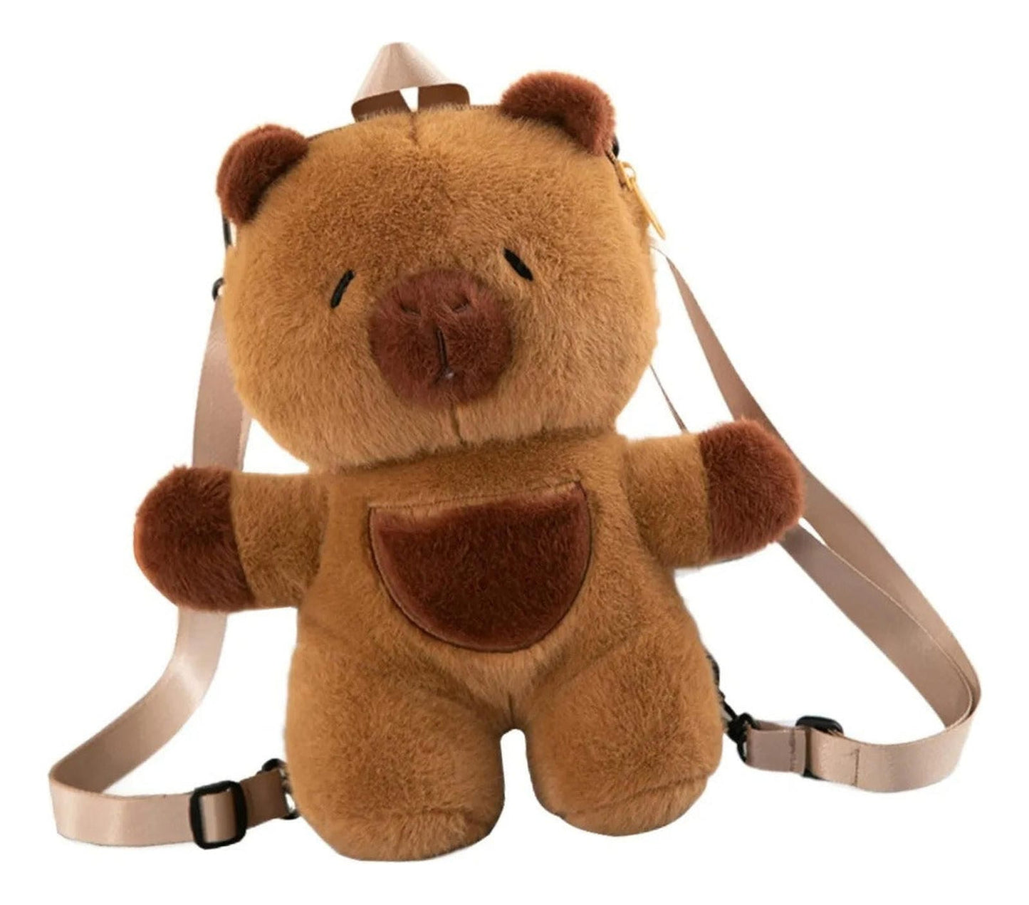 Mochila Capybara Peluche Kawaii Unisex Escolar Regalo