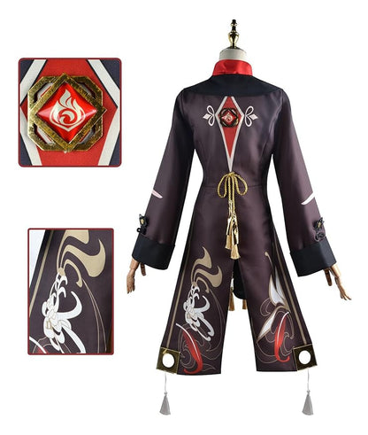 Cosplay Hu Tao Genshin Impact Traje Disfraz