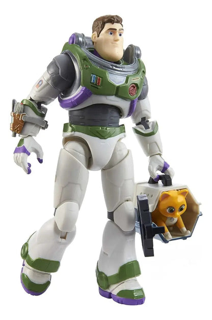 Figura Buzz Lightyear Buzz Alpha Con Gato Sox Toy Story