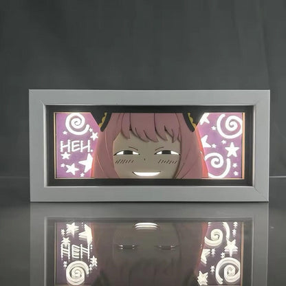 Lámpara Led Anya Forger Anime Spy X Family A Pilas / Usb