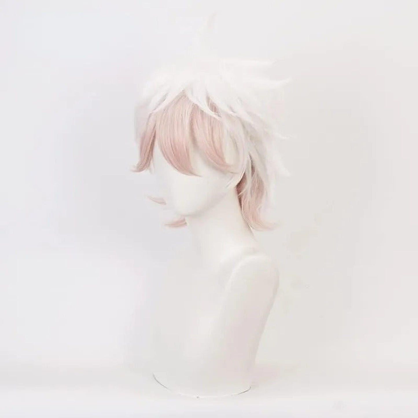 Peluca Nagito Komaeda Premium Videojuego Danganronpa Anime