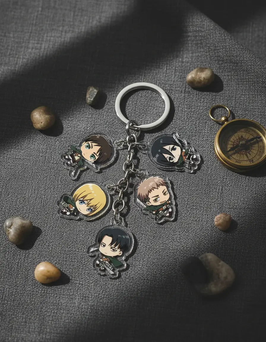 Llavero Shingeki No Kyojin Anime Ataque A Los Titanes