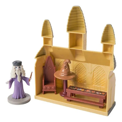 Pack 2 Sets Figuras Harry Potter Y Dumbledore Magical