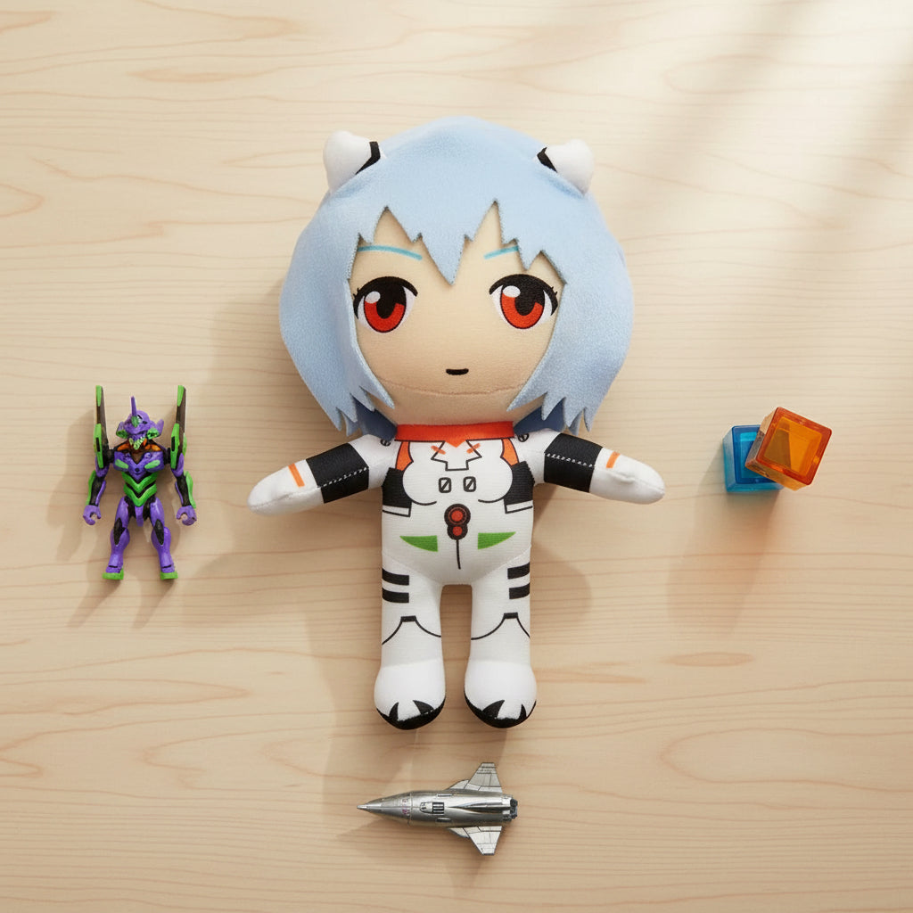 Peluche Rei Ayanami Evangelion Anime 22 Cm Coleccionable