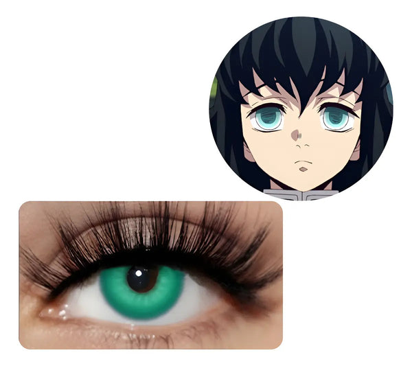 Lentes Muichiro Tokito Pilar Cosplay Anime Kimetsu No Yaiba