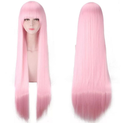 Peluca Zero Two Darling In The Franxx 100 Cm Cosplay Anime