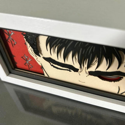 Lámpara Led Guts Anime Berserk 3d Usb O Pilas