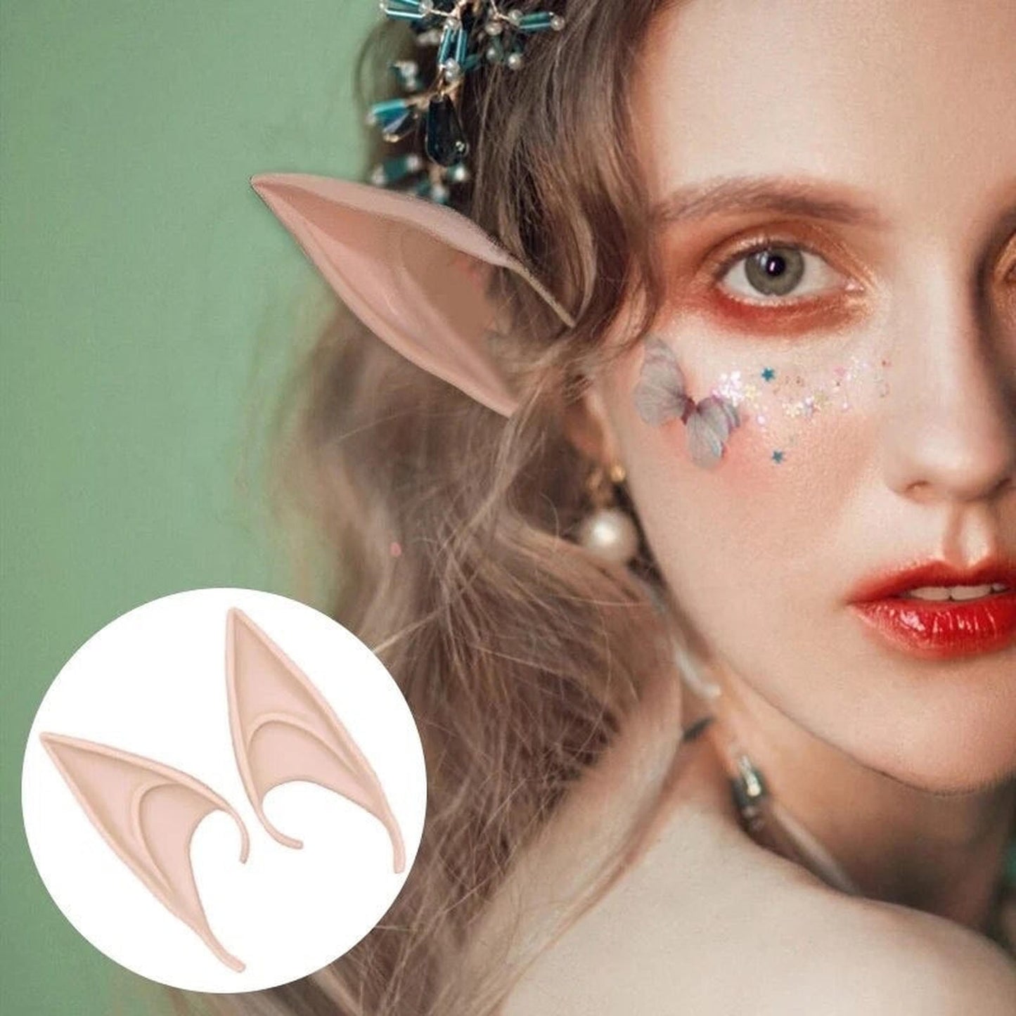 Orejas De Elfo Puntiagudas Cosplay Duende Vampiro