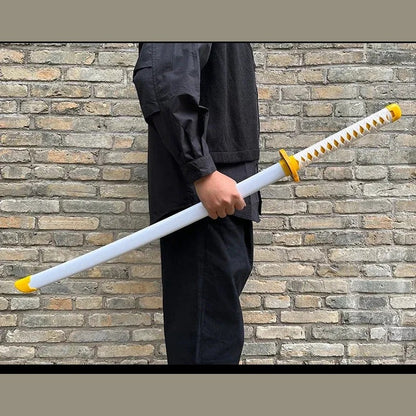 Katana Zenitsu Agatsuma Anime Demon Slayer Tamaño Real 104cm