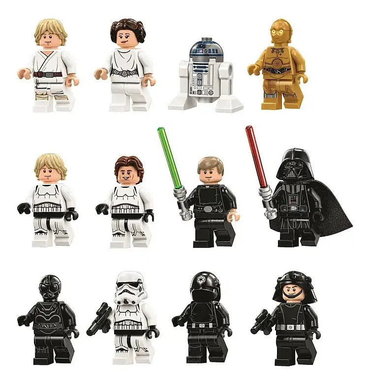 Box Set Star Wars Figuras Coleccionable Regalo Navidad