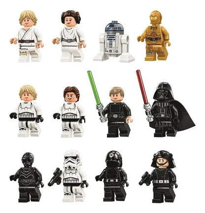 Box Set Star Wars Figuras Coleccionable Regalo Navidad