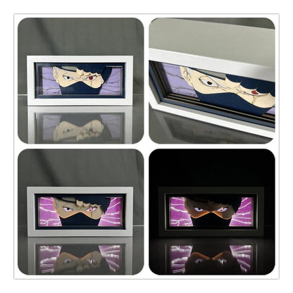 Lámpara Led Kakashi Hatake Anime Naruto A Pilas Y Usb