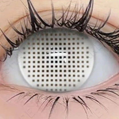 Lentes De Contacto Hinata Hyuga Byakugan Traslucido Cosplay