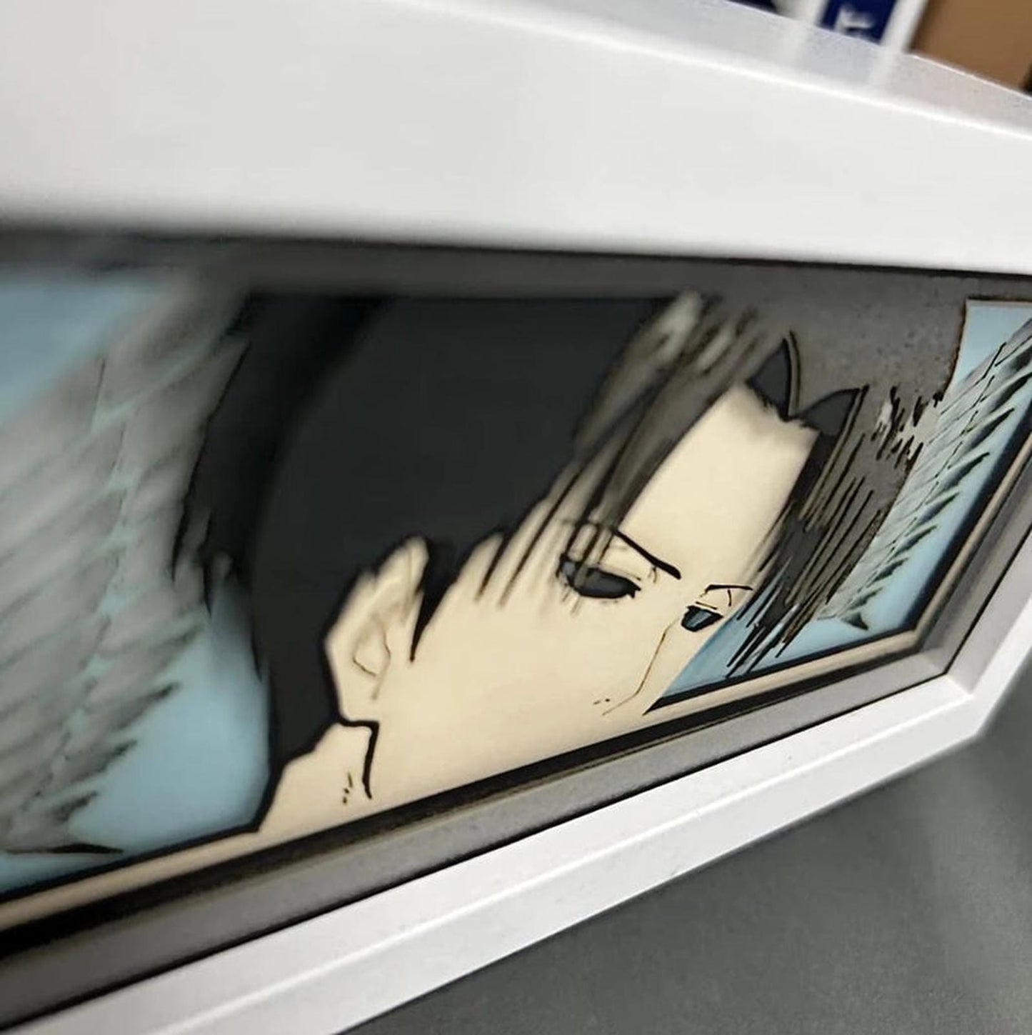 Lámpara Led Levi Ackerman Anime Shingeki No Kyojin Pilas/usb