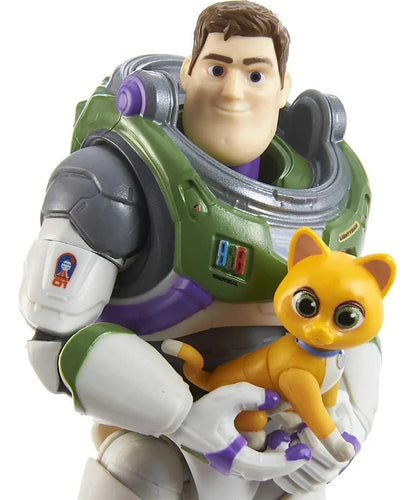 Figura Buzz Lightyear Buzz Alpha Con Gato Sox Toy Story
