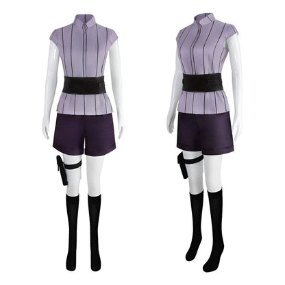 Cosplay Hinata Hyuga Traje Completo - Naruto Shippuden