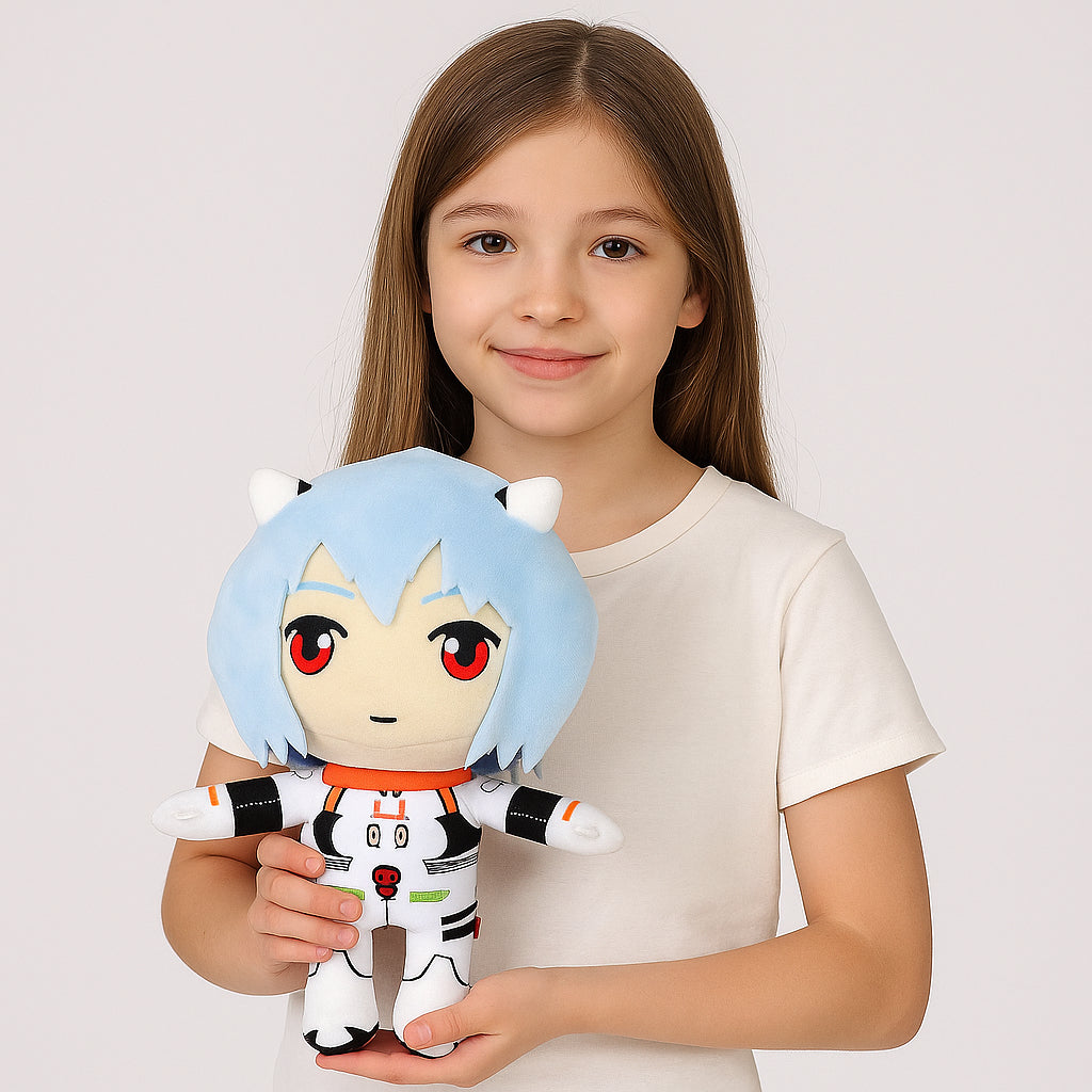 Peluche Rei Ayanami Evangelion Anime 22 Cm Coleccionable