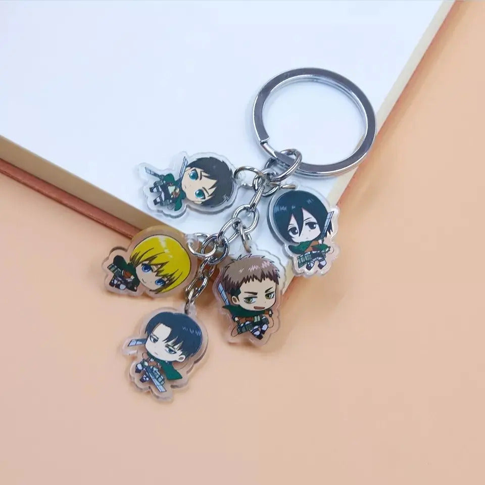 Llavero Shingeki No Kyojin Anime Ataque A Los Titanes