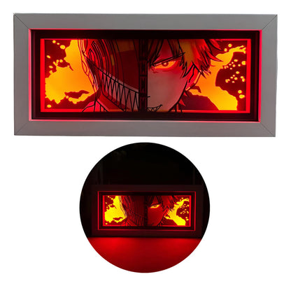 Lámpara Led Denji Anime Chainsaw Man A Pilas Y/o Usb