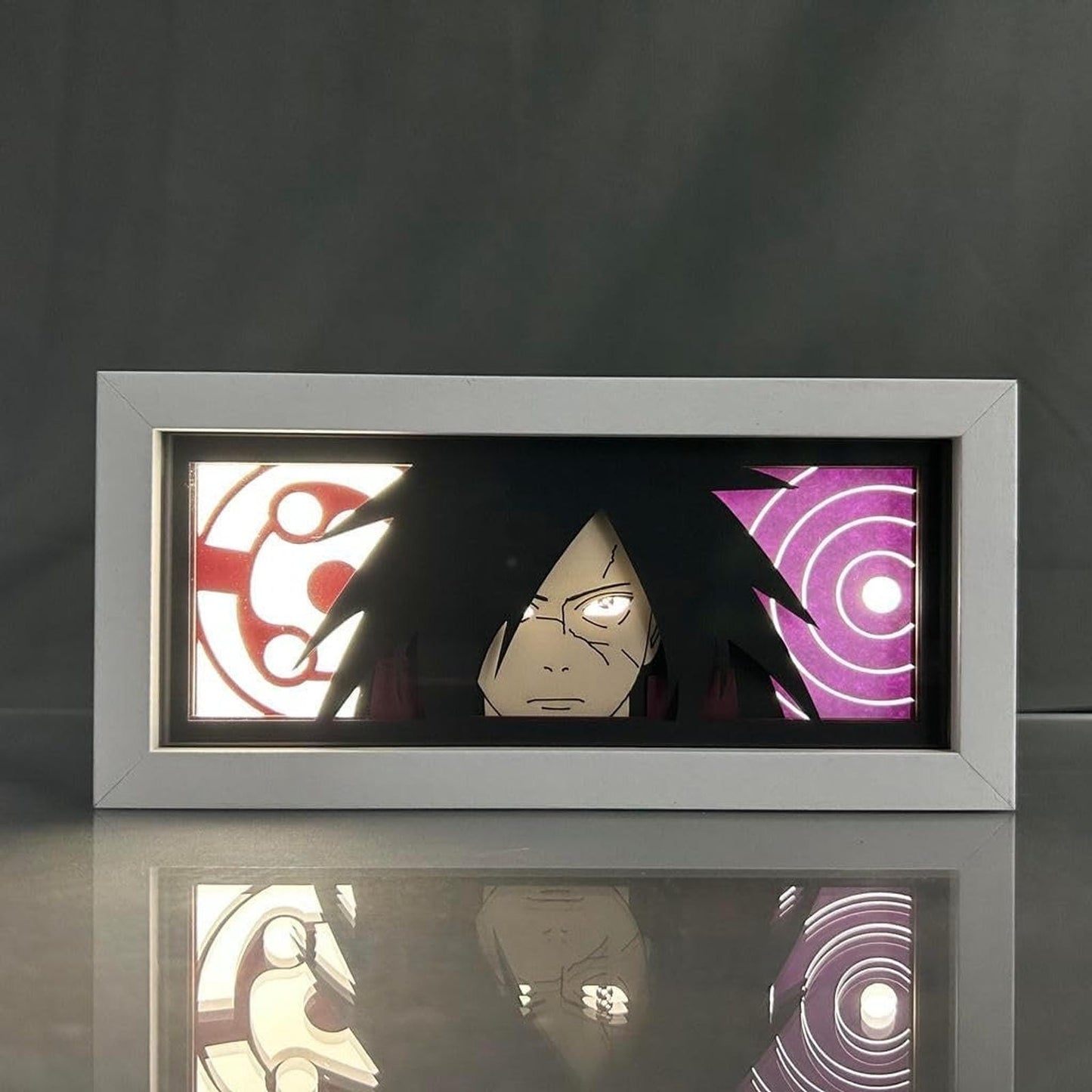 Lámpara Led Madara Uchiha Anime Naruto Pilas Y Usb