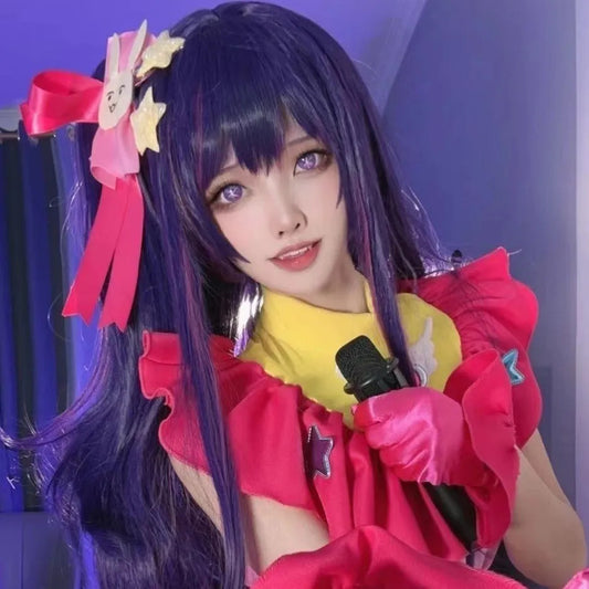 Set Cosplay Ai Hoshino Vestido Oshi No Ko Accesorios