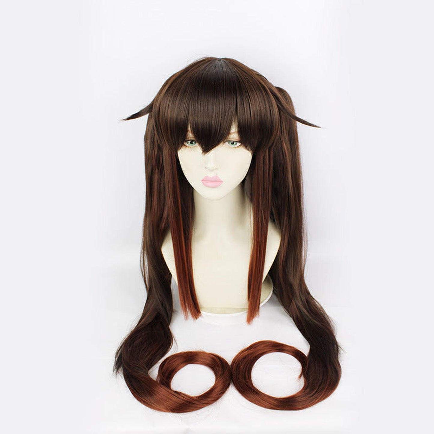 Peluca Hu Tao Cosplay Genshin Impact
