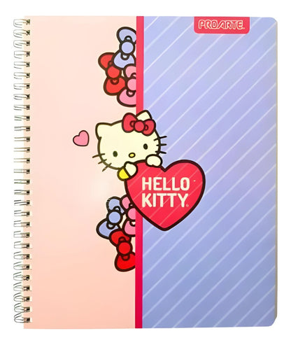 Pack 5 Cuadernos Hello Kitty Universitario Proarte 100h 7mm