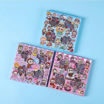 Pack Labubu Papelería Kawaii - Libreta + Stickers Escolar