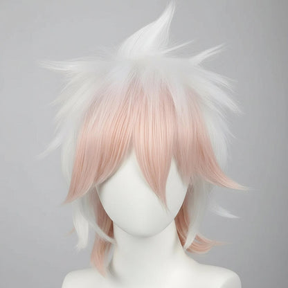 Peluca Nagito Komaeda Premium Videojuego Danganronpa Anime