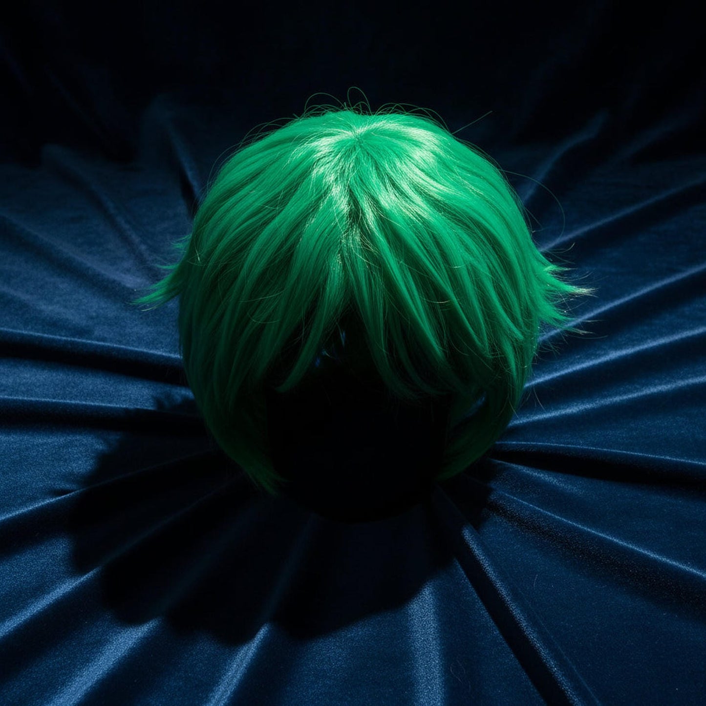 Peluca Verde Roronoa Zoro Anime One Piece Cosplay