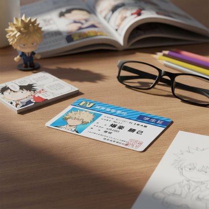 Tarjeta Estudiante UA - My Hero Academia Cosplay