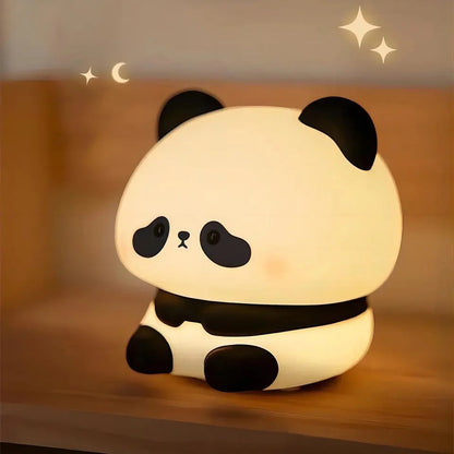 Lampara Kawai Panda Led Touch Regalo Día Del Niño