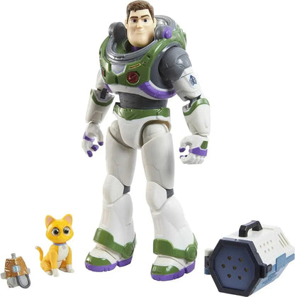 Figura Buzz Lightyear Buzz Alpha Con Gato Sox Toy Story