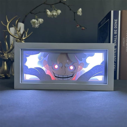 Lámpara Led Monkey D. Luffy G5 Anime One Piece A Pilas Y Usb