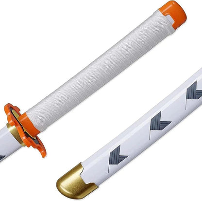 Katana Kyojuro Rengoku Anime Demon Slayer Tamaño Real 104cm