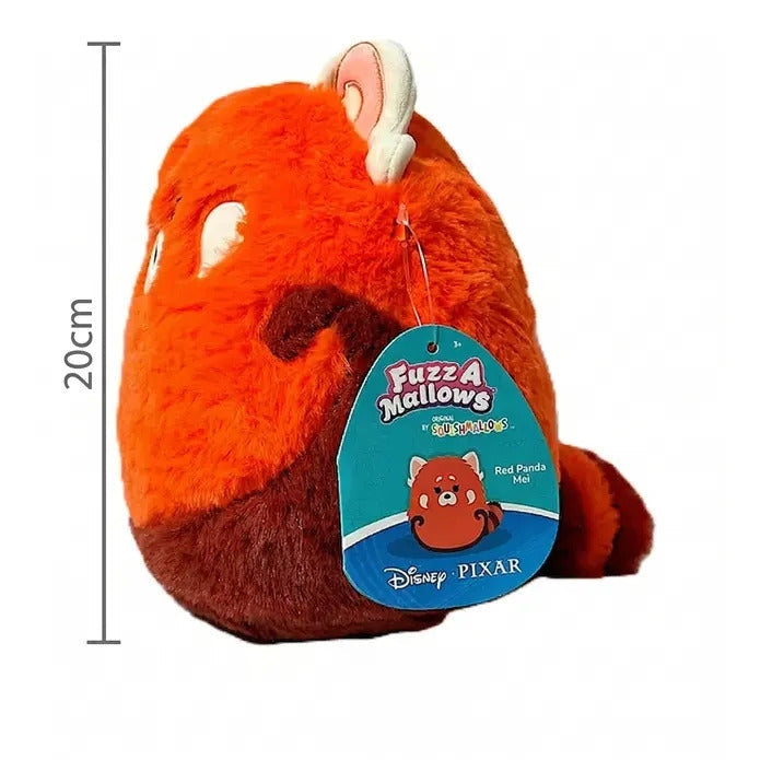 Peluche Panda Rojo Mei Squishmallows Disney Pixar 20cm