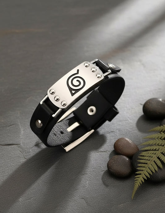 Pulsera Naruto Aldea De La Hoja Cosplay Anime Otaku