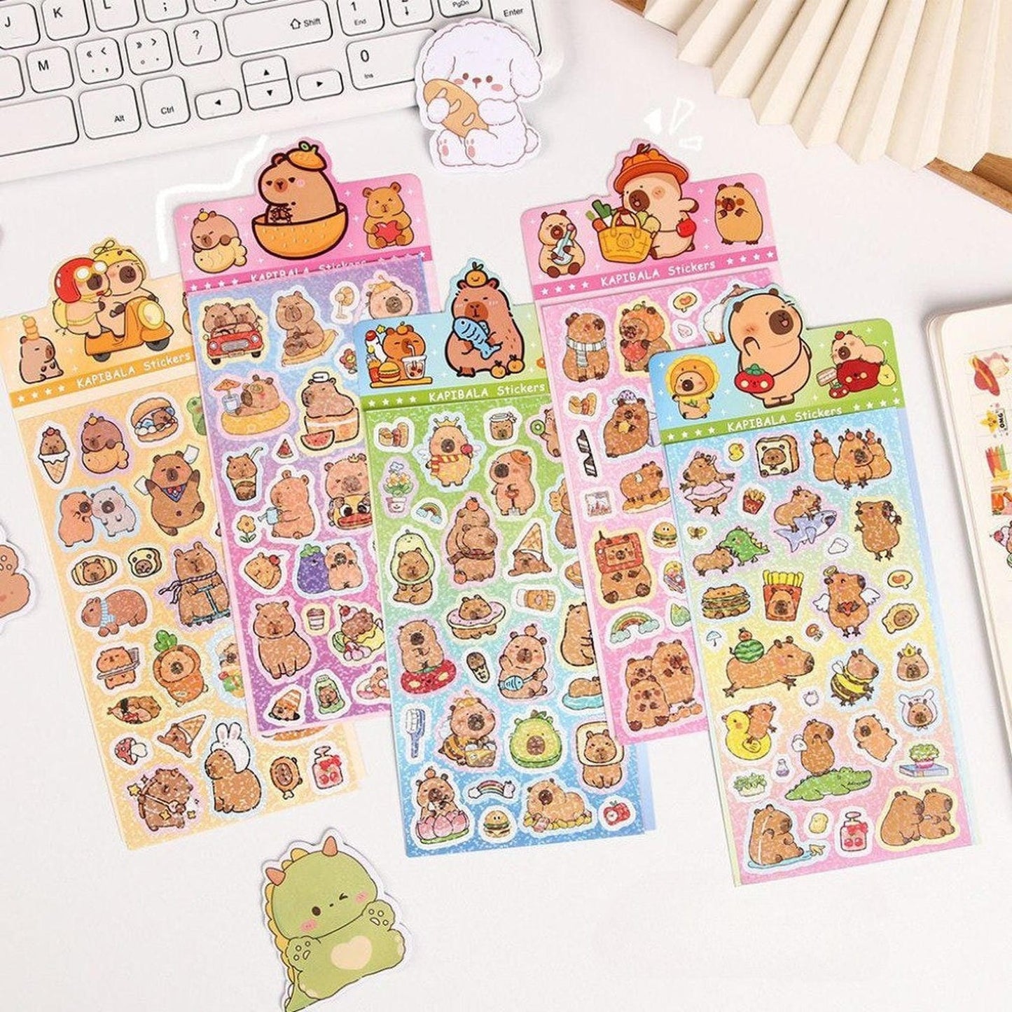 Caja Sorpresa Capybara Carpincho Kawaii Peluche Libreta Cute